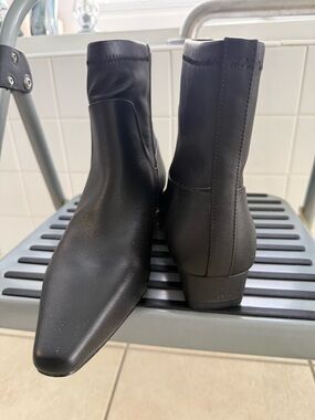 Jason Wu Black Pointed Toe Ankle Boots